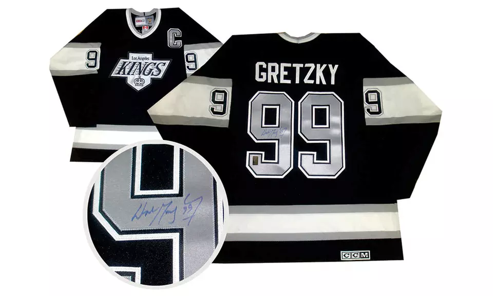 Wayne Gretzky Autographed LA Kings Jerseys - Primary Image