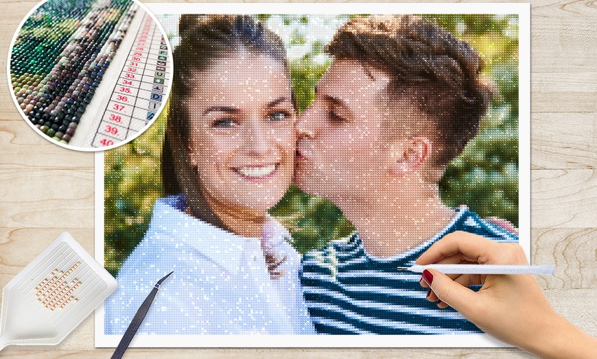 Image 15: Personalisierbare Foto-Diamond-Painting