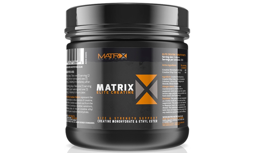 Image 2: Matrix Elite Creatine-tabletten