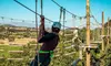 Enjoy 2 Hrs of High Ropes Courses Exploring 80 Diff Elements for 2 or 4 - Up to Off