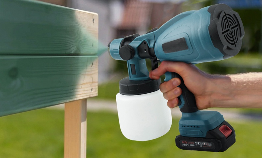 Image 3: Kabellose Farbspritzpistole