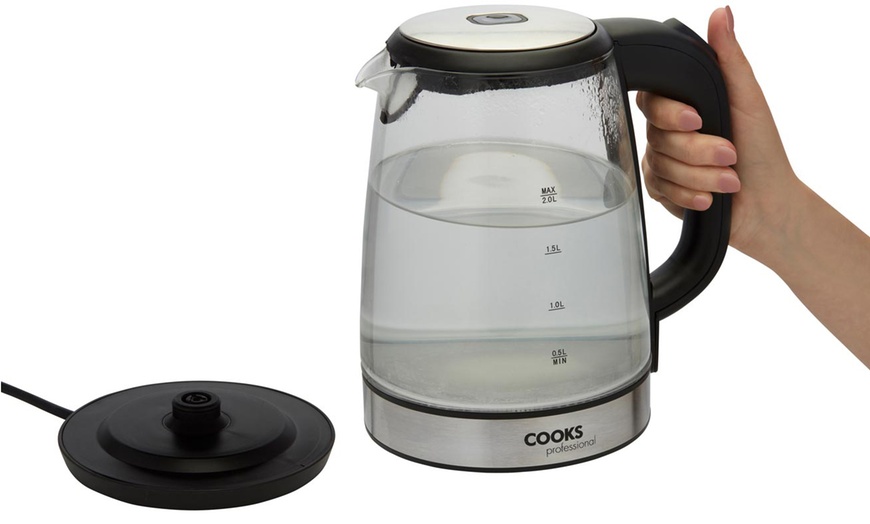 Image 4: Cooks Professional Glass Kettle
