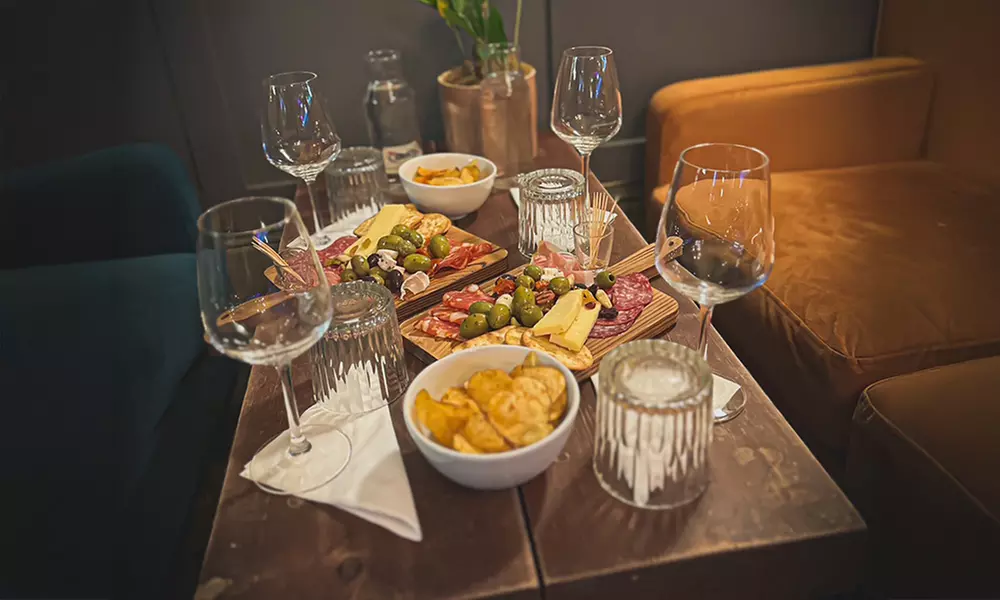 Enjoy Wine & Gin Tasting with Cheese & Charcuterie for Two or Four