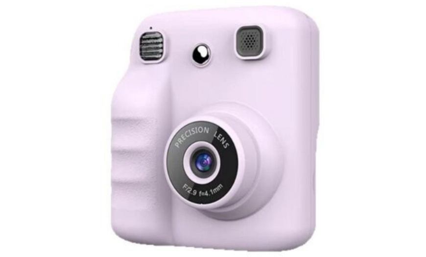Image 5: Kids Polaroid Cameras, Assorted Colours with Memory Card and Paper