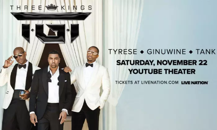 TGT (TYRESE GINUWINE TANK) on November 22 at 8 p.m. - Primary Image