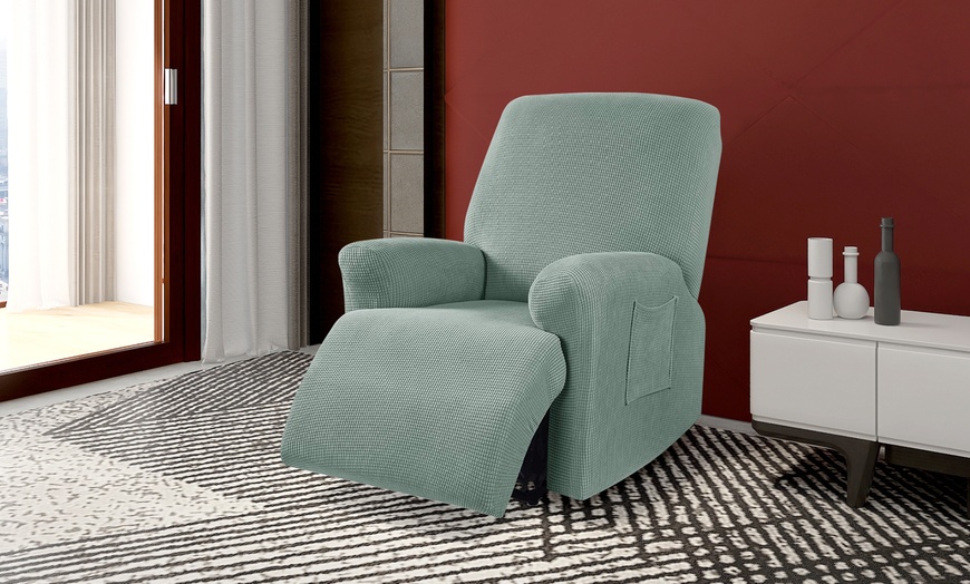 Image 14: Copripoltrona universale per poltrona reclinabile