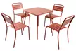 Ensemble table et chaises 4 places Evora avec coloris au choix par Kocoon , livraison offerte - Image 2