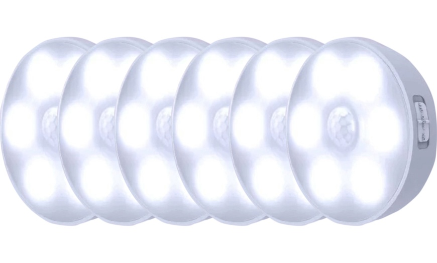 Image 8: Luz nocturna inalámbrica recargable con detección de movimiento