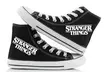 Stranger Things Inspired Glow-in-the-Dark High-Top Trainers - Second Medium