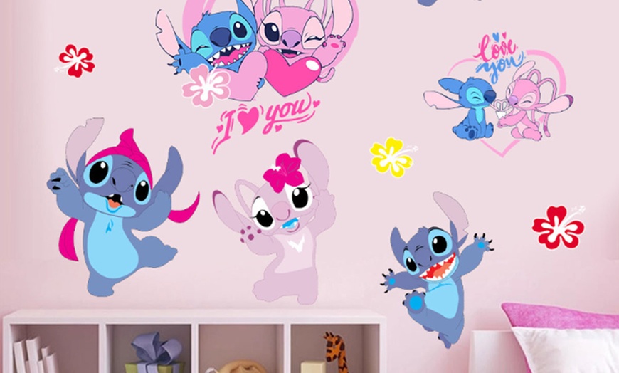 Image 6: Kinderzimmer-Wandaufkleber im Cartoon-Design