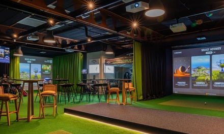 60 Min. Indoor Golf Game für bis zu 4 Personen - Evo Golf Berlin