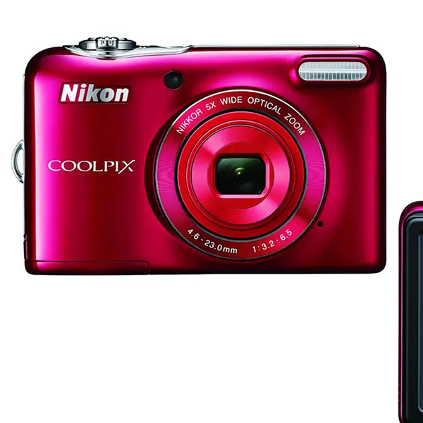 Nikon Coolpix L32 20.1MP Digital Camera Red offers