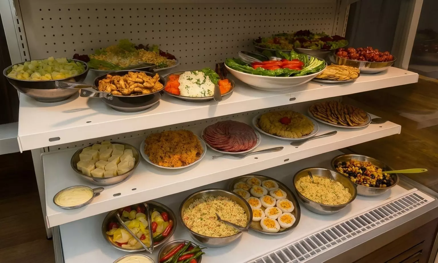 Cuisine belge, roumaine et internationale en buffet ou menu