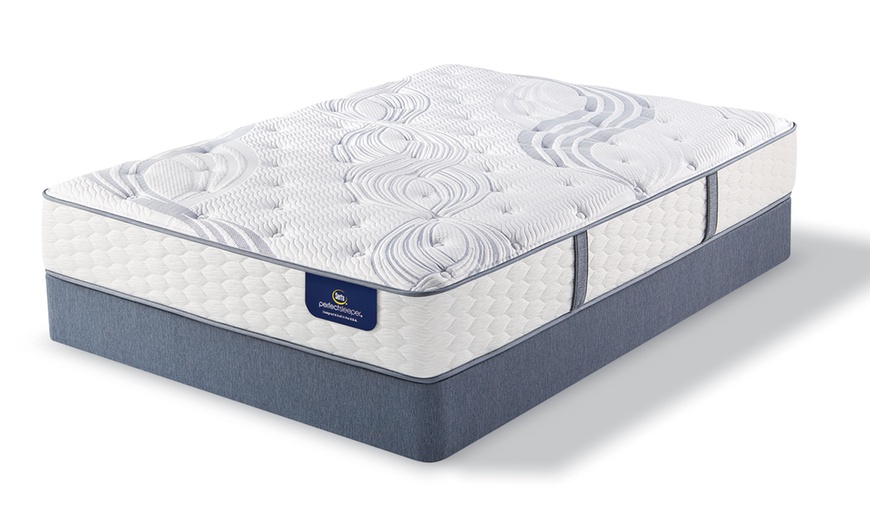 Serta Perfect Sleeper Firm or Plush Mattress Set. Free Delivery. | Groupon