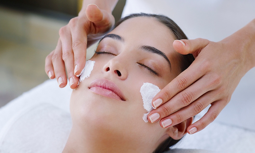 Facial Relaxation with Full Facial and LED Light Therapy