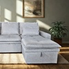 Image 12: Lucca 3 Seater Storage Sofa