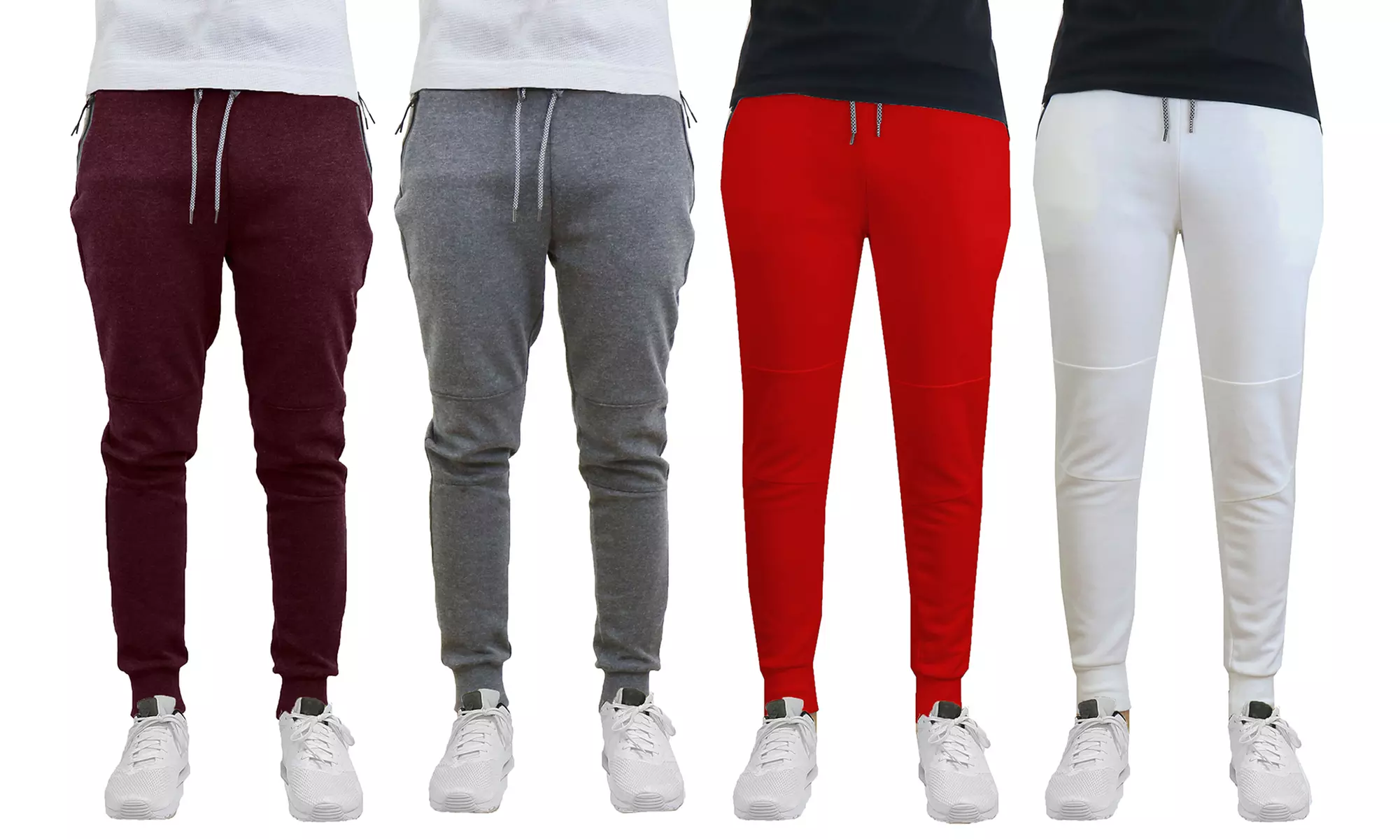 Galaxy By Harvic Men's Tech-Fleece Slim-Fit Jogger Sweatpants (S-2XL) - Primary Image