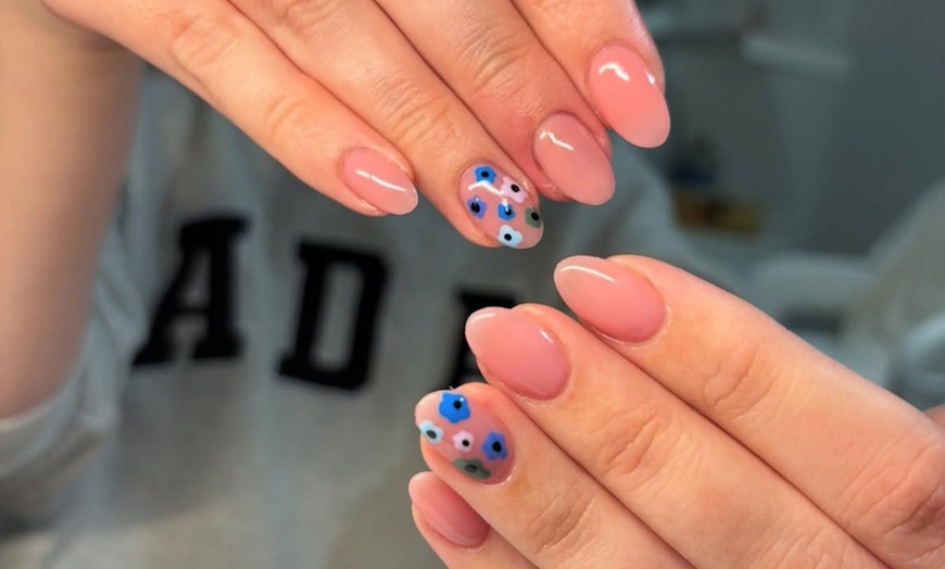 Image 2: Classic or Structured Gel Manicure or X Extensions (Solid Color Only)