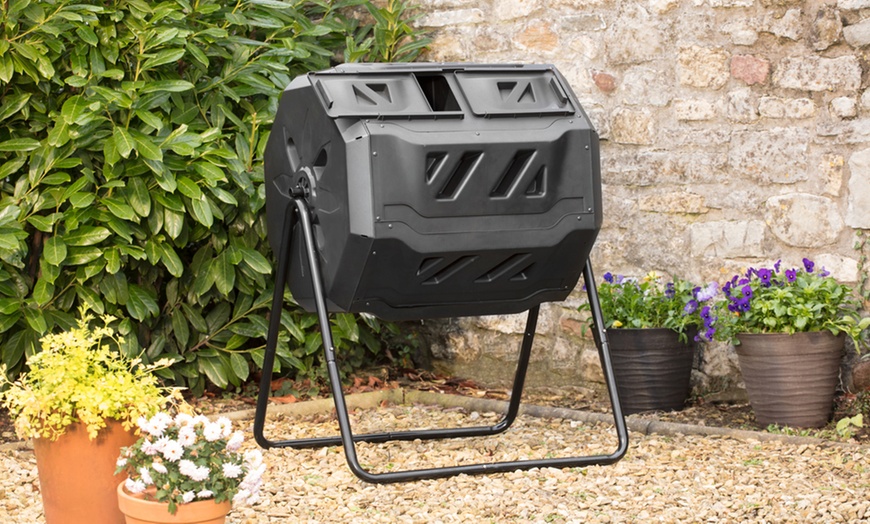 Rotating Composter | Groupon