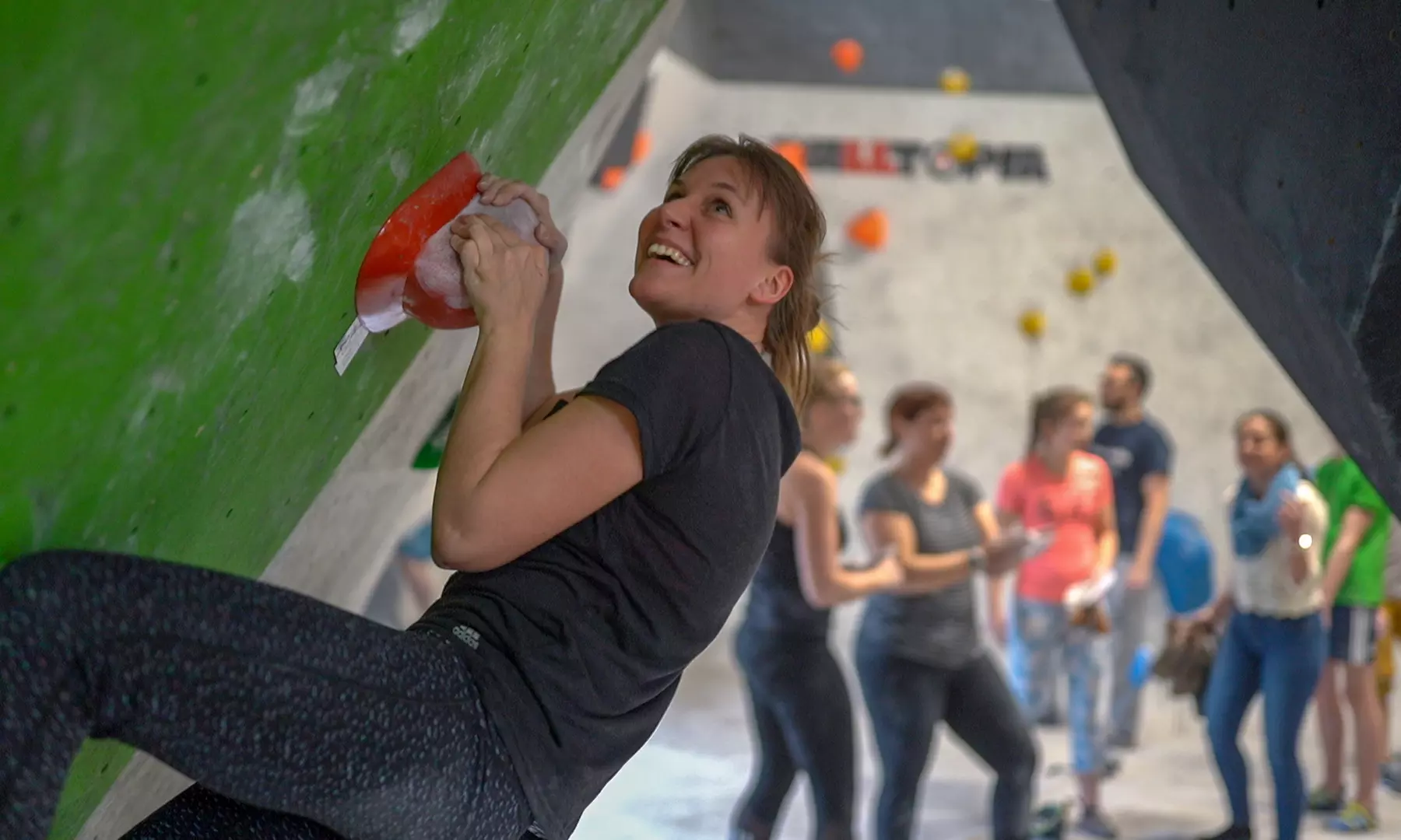 Klettern oder Bouldern ohne Vorkenntnisse und Partner für 1-4 Personen