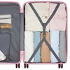 Image 17: KONO One or Four Piece Colorful PP Hard Shell Suitcase With TSA Lock