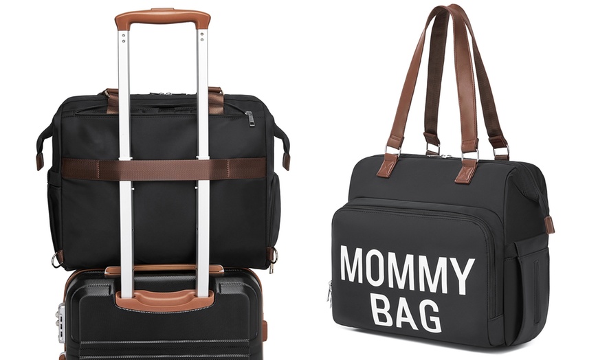 Image 6: Kono Wickeltasche mit Schuhfach und isolierten Taschen