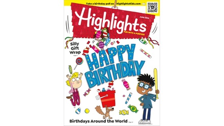 One-Year Subscription to Highlights - Highlights Activity Magazine For Kids