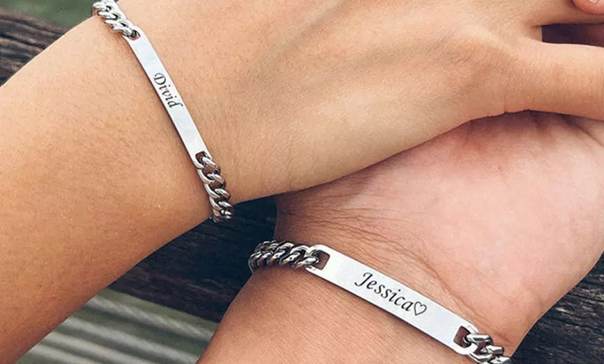 Image 5: Create Unique Memories with DIY Stainless Steel Bracelet for 1 or 2