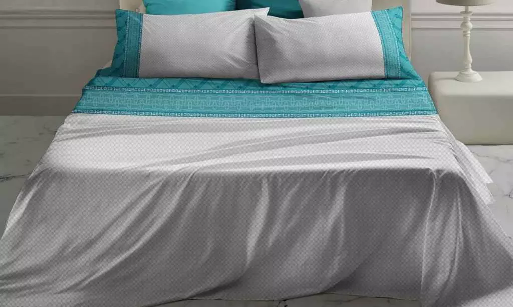 Laura Biagiotti Baumwoll-Bettwäsche-Set für Doppelbett