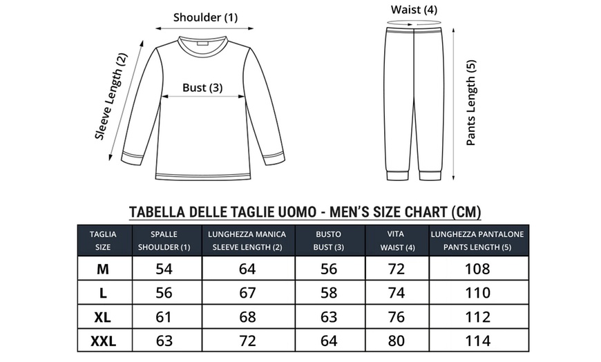 Image 23: Pyjama pour homme Sergio Tacchini, Nottingham, De Fonseca