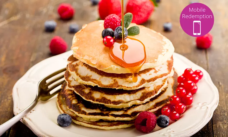 Image 1: $20 Breakfast and Drinks for Two