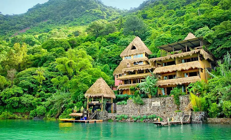3- or 4-Night Stay for Two with a Bottle of Wine at Laguna Lodge Eco-Resort & Nature Reserve in Guatemala - Primary Image