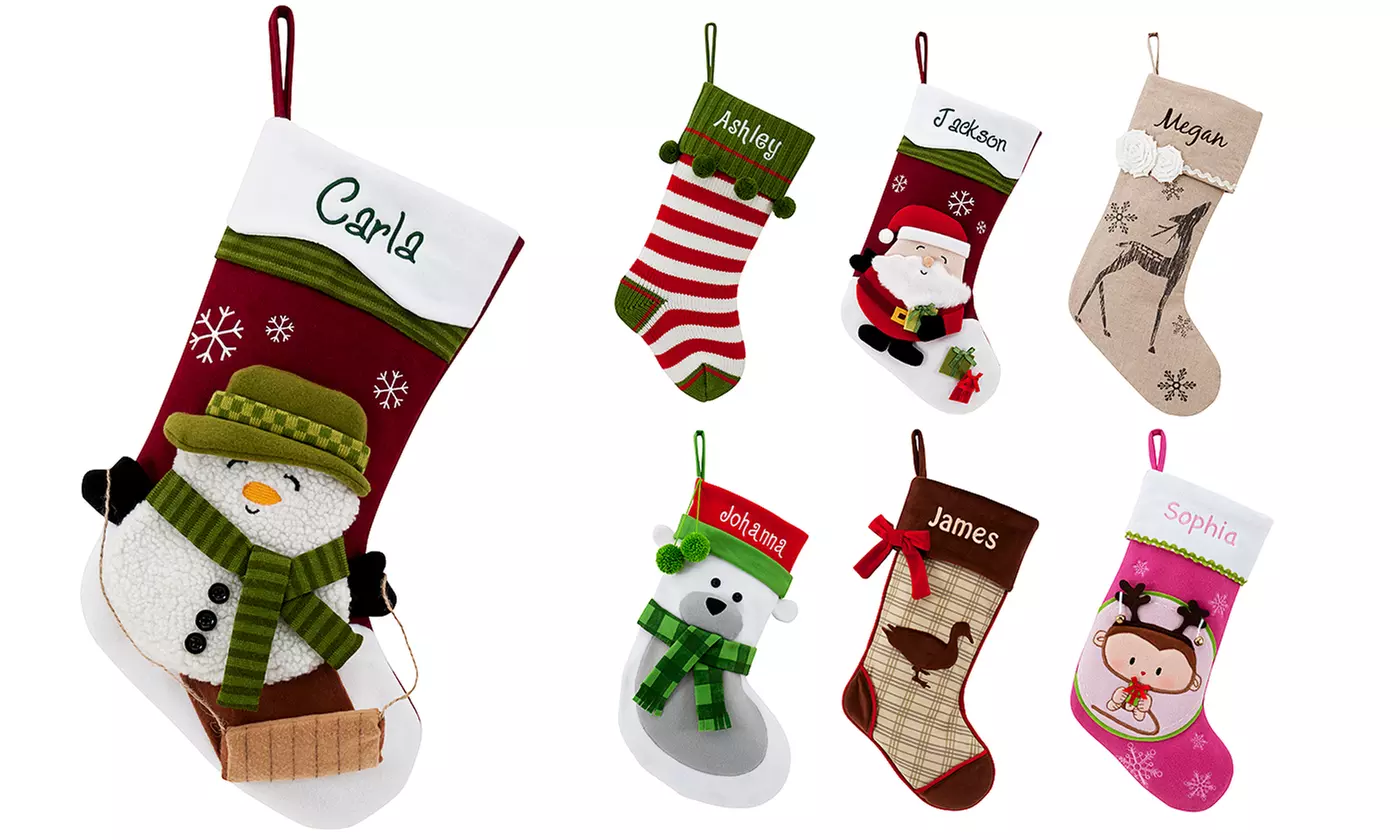 Personalized Holiday Stockings from Personalized Planet (Up to 53% Off) - Primary Image