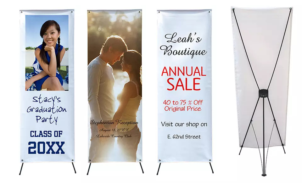 Banners or Backdrops from MailPix (Up to 73% Off). Three Options Available.  - Primary Image