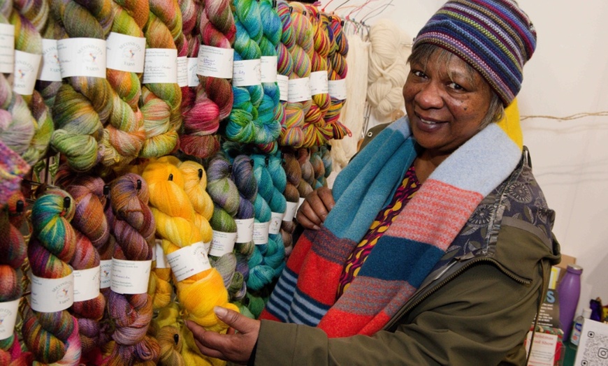 Image 1: The Knitting and Stitching Show!