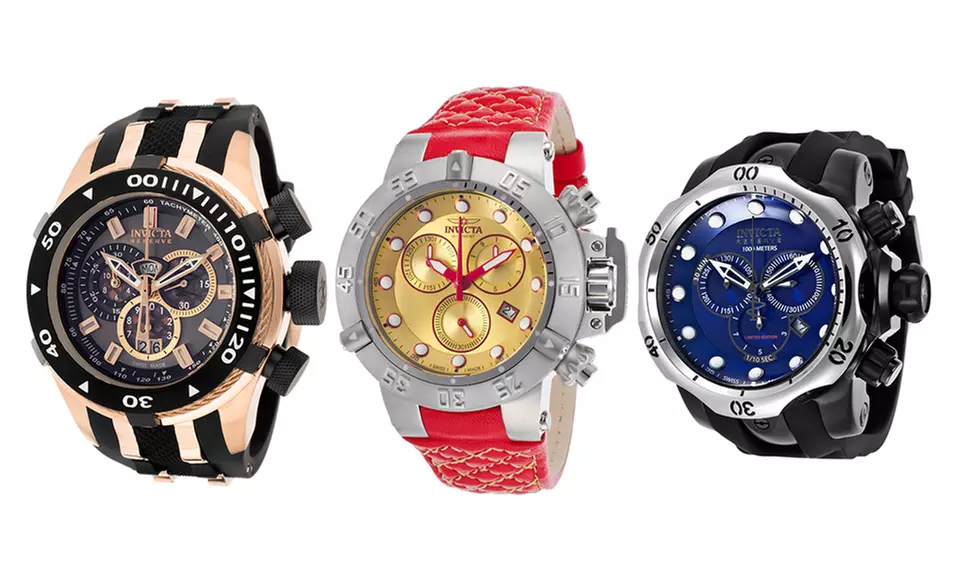 #10 Invicta Subaqua Noma, Excursion, Sea Hunter, Bolt Reserve and Venom Watches - Primary Image