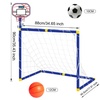 Image 9: 2-in-1 Basketball Hoop and Football Set