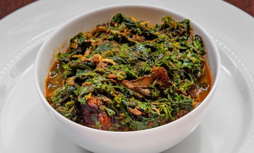 Image 2: Jollof Rice Combo or $40 Toward Nigerian Cuisine for Two or More
