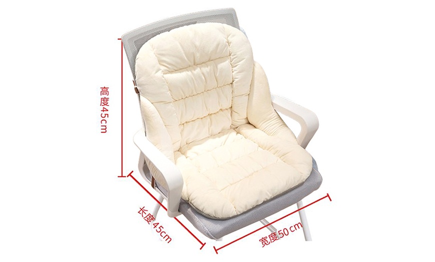 Image 5: Winter Warm Seat Cushion Backrest
