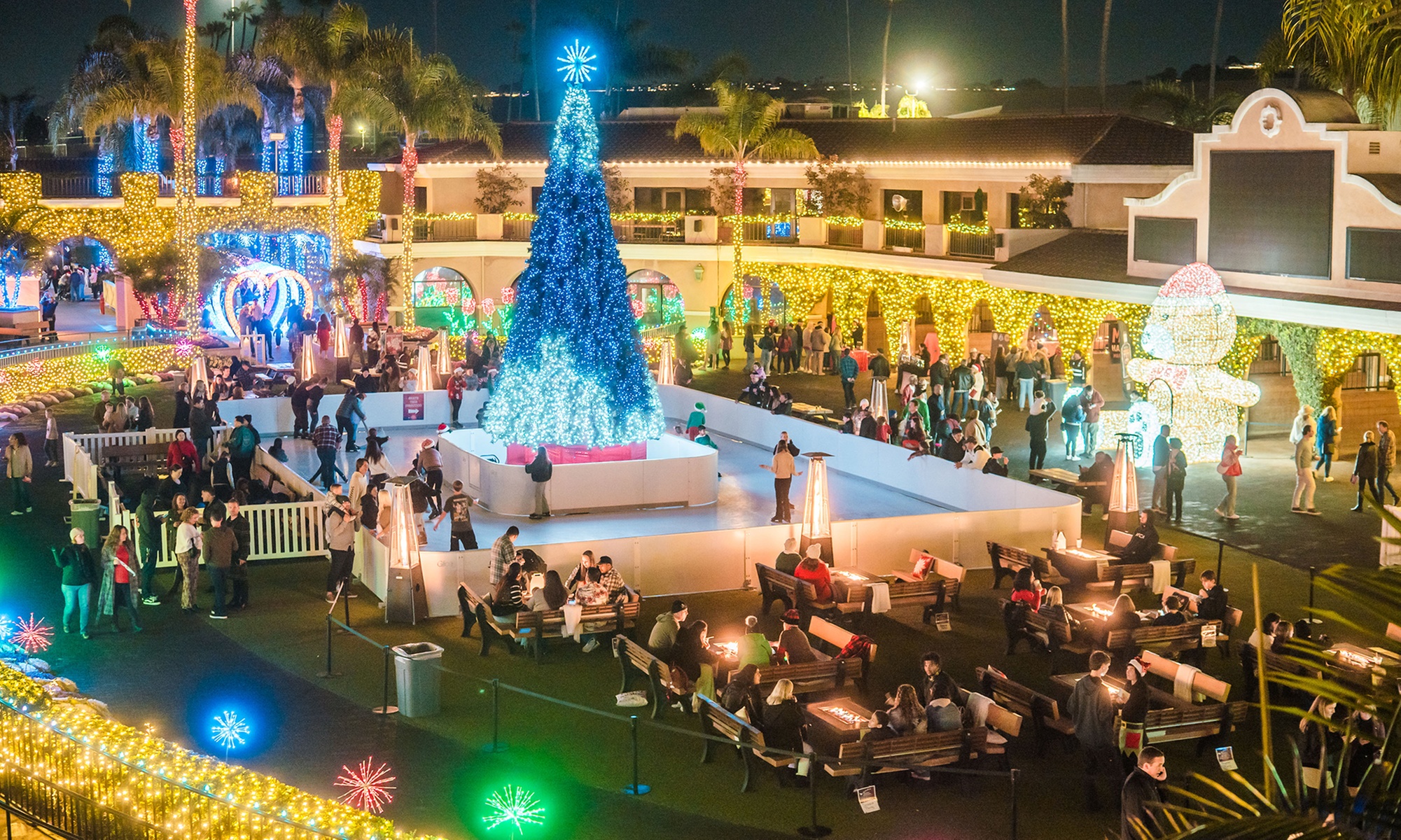 Holiday Lights and Wine Walk Adventure for Two at Coastal Christmas