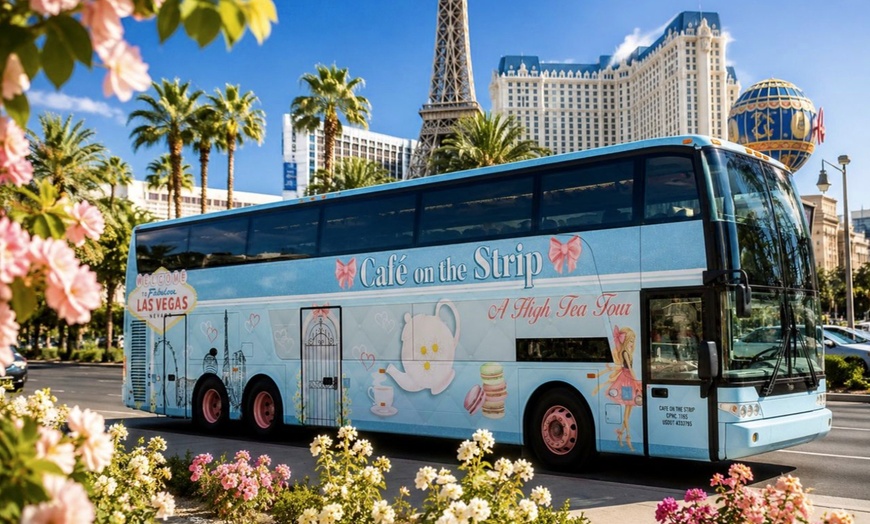 Image 3: Afternoon Tea Bus Tour - Cafe on the Strip