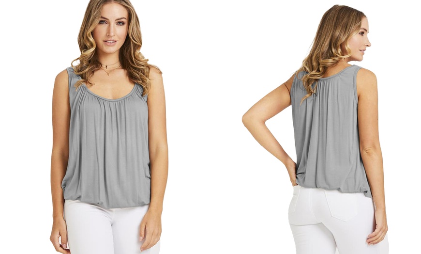 Image 5: Ruched Neck Balloon Vest