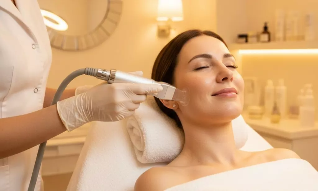 Winter Glow Luxuspaket mit Aqua-Facial, Microneedling, Maske & Gesichts-Massage für 1 Person (bis 50% sparen) - Primary Image