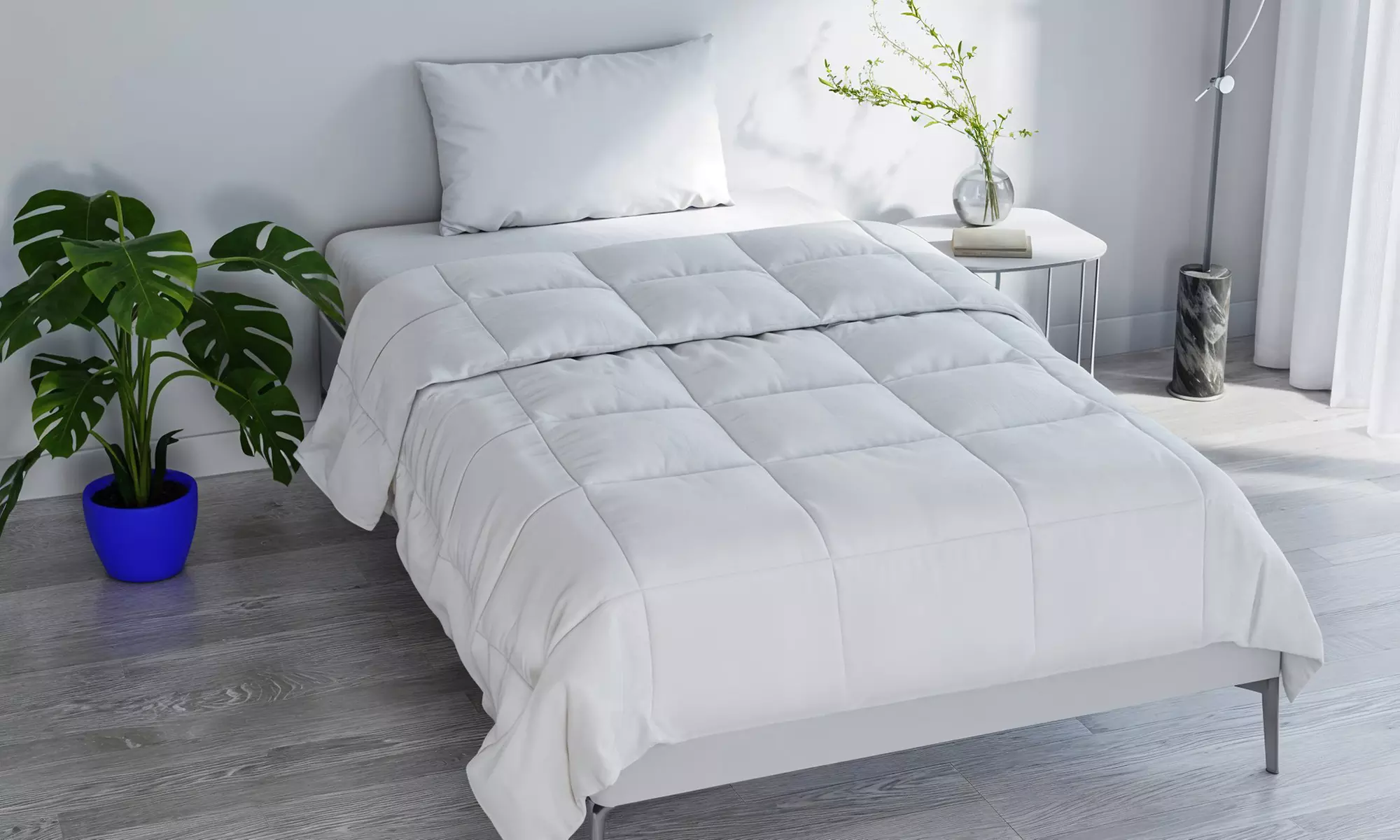 Piumino invernale con effetto 3D, disponibile in 3 misure - Primary Image