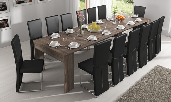 groupon dining room table