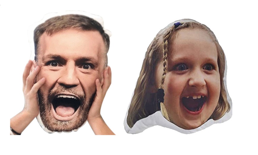 Image 8: Custom Face Pillow