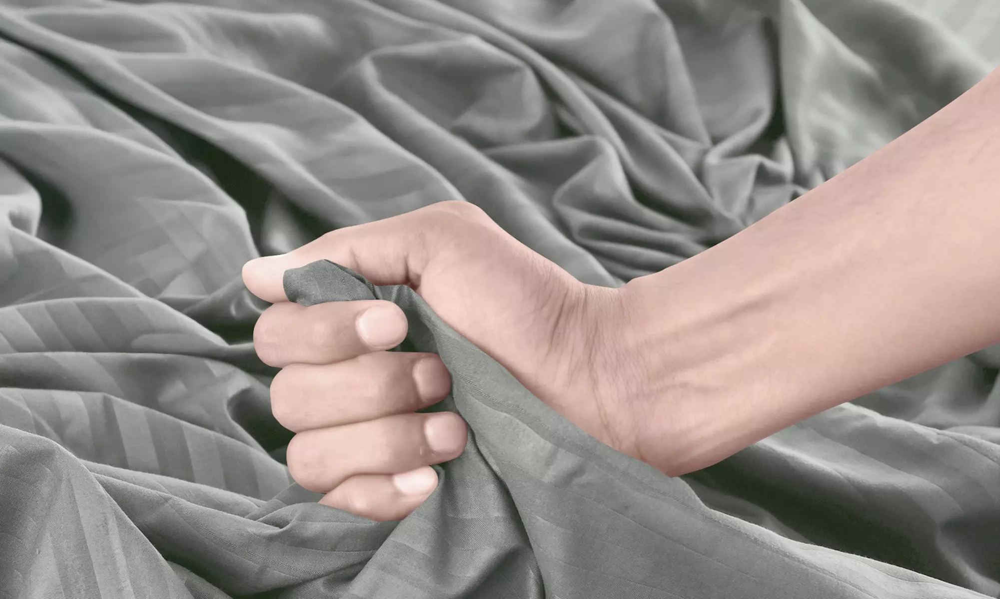 Lux Decor 4 Piece Stripe Bed Sheet Set Microfiber Deep Pocket Bedding Sheets