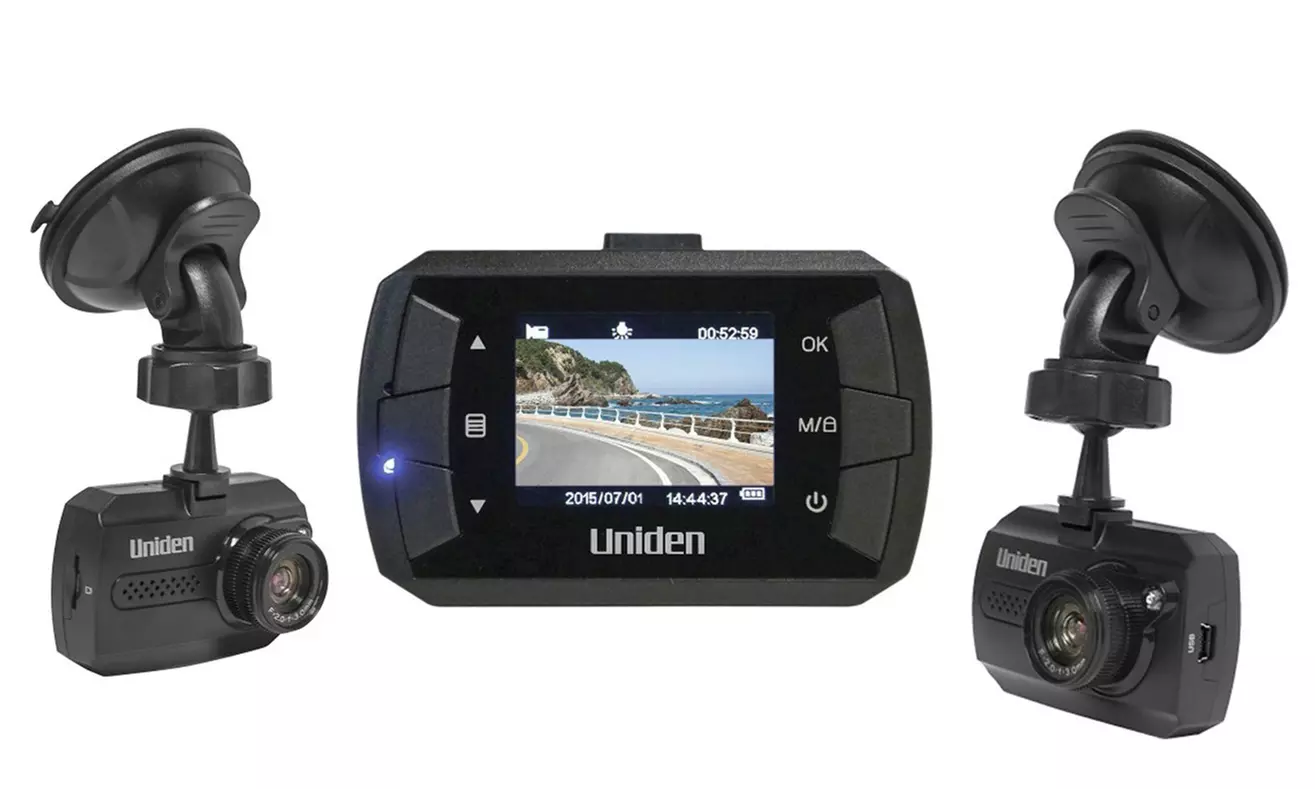 Uniden 1080p Full HD Dash Camera with 8GB microSD Card - Primary Image
