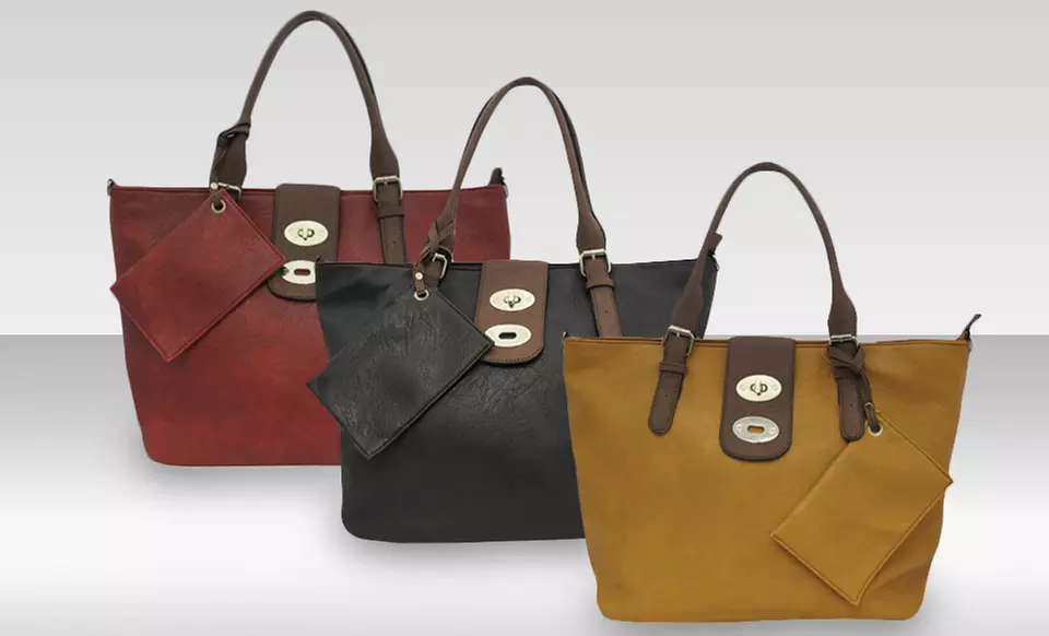 Yoki Shoulder Bags with Detachable Coin Purse - Primary Image