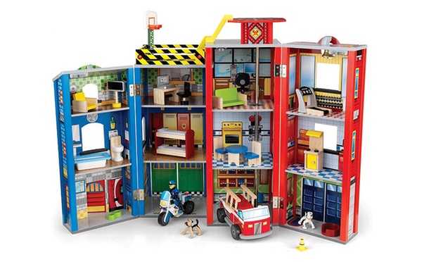 firefighter doll house